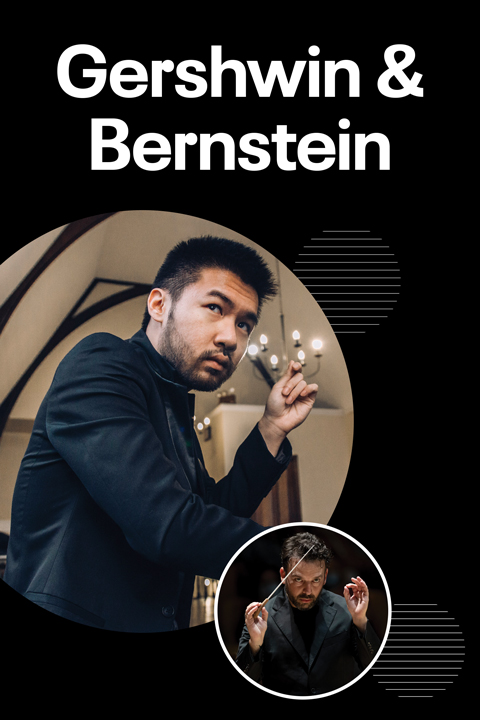 Gershwin & Bernstein show poster