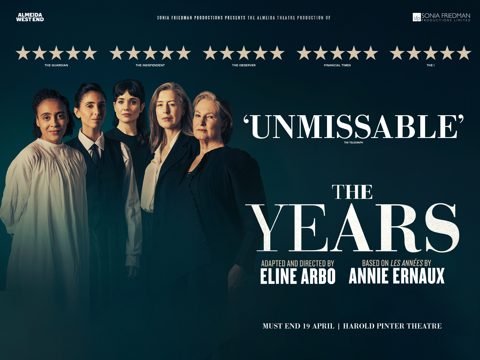 The Years Tickets London Theatre