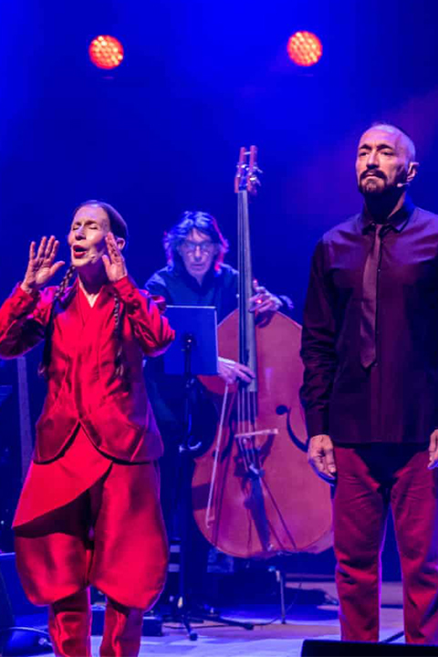 Meredith Monk & Vocal Ensemble and Bang on a Can All-Stars show poster