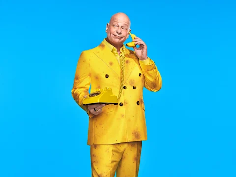 Production shot of Jeff Ross: Take A Banana For The Ride in New York.