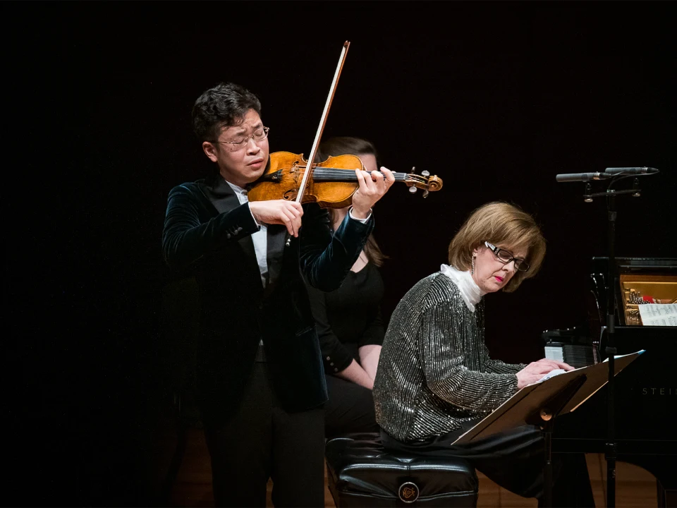 Production photo of Chamber Music Society of Lincoln Center: Mozart, Grieg, Fauré, and Prokofiev in New York.