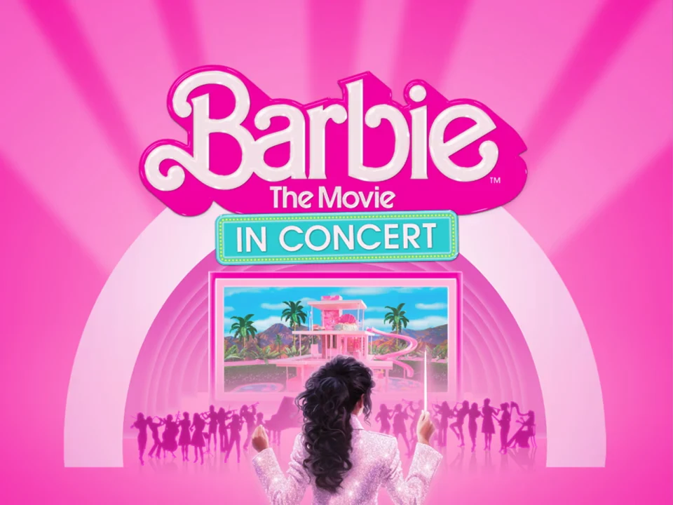 Production shot of Barbie The Movie: In Concert in Los Angeles.