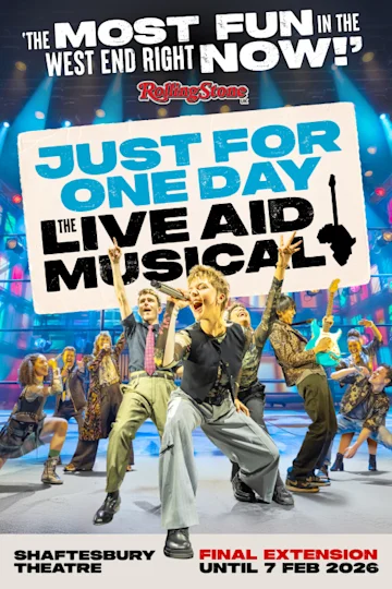 Just for One Day - The Live Aid Musical Tickets