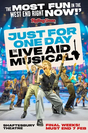 Just for One Day - The Live Aid Musical tickets