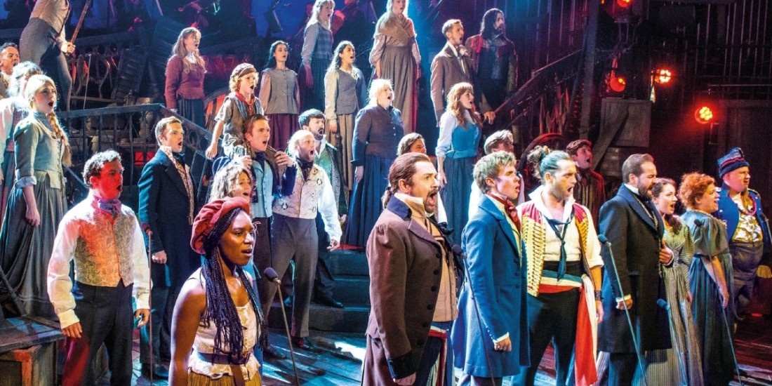 Photo credit: The Les Miserables All-Star Staged Concert company (Photo by Matthew Le Poer Trench)