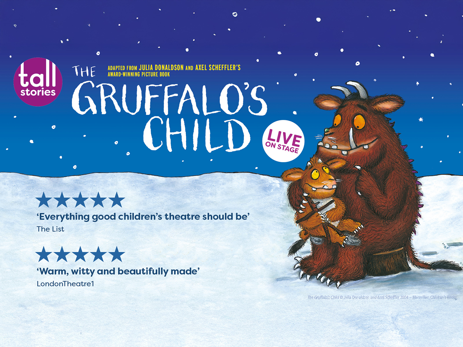 The Gruffalo's Child tickets | London | TodayTix