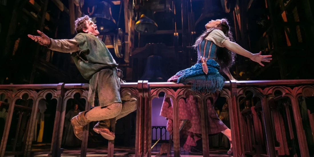 Michael Arden & Ciara Renée in The Hunchback of Notre Dame