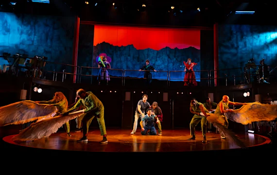 The company of A Wrinkle in Time at Arena Stage at the Mead Center for American Theater running June 12 – July 20, 2025