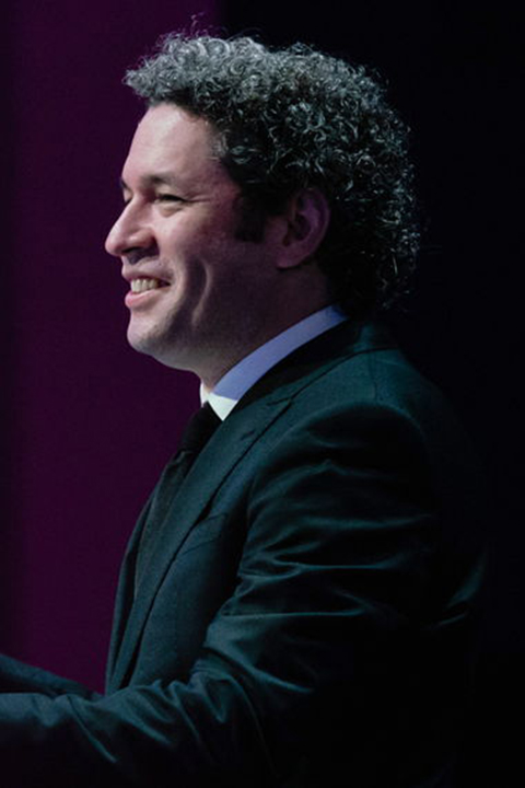 Prokofiev and Tchaikovsky with Dudamel show poster
