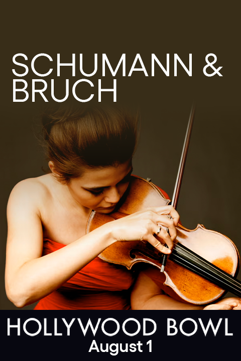 Schumann & Bruch show poster