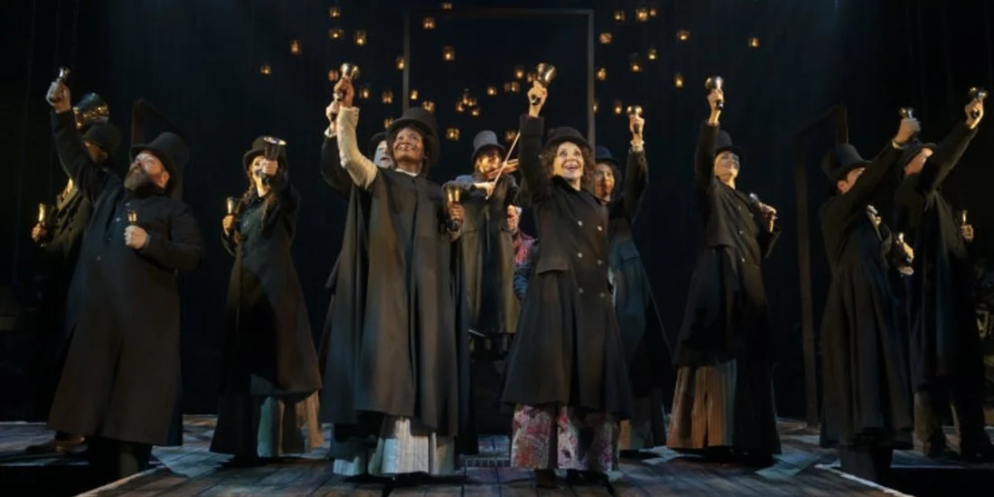 Photo credit: Broadway cast of A Christmas Carol (Photo by Joan Marcus)