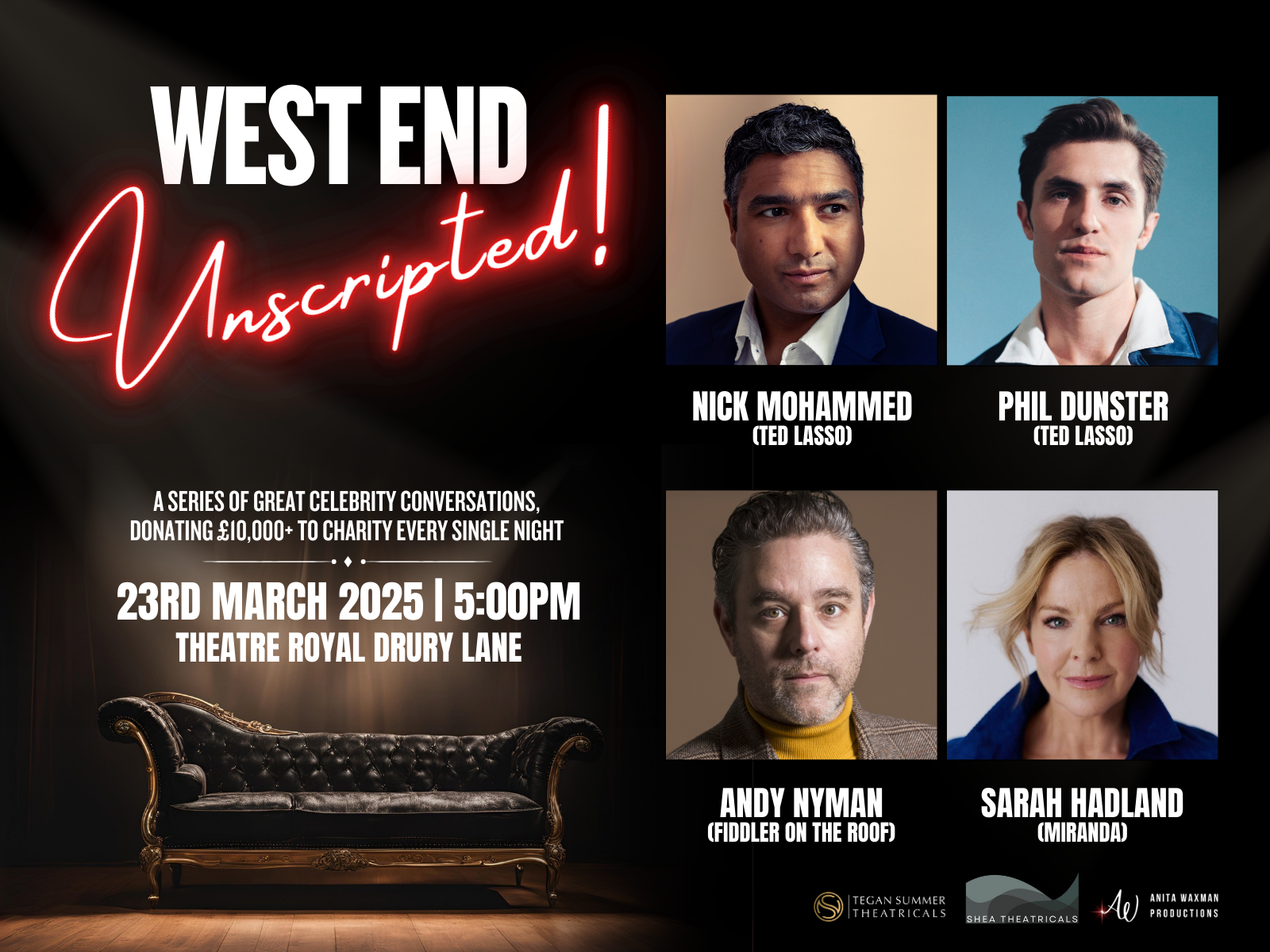 West End Unscripted! Nick Mohammed and Special Guests Off Broadway