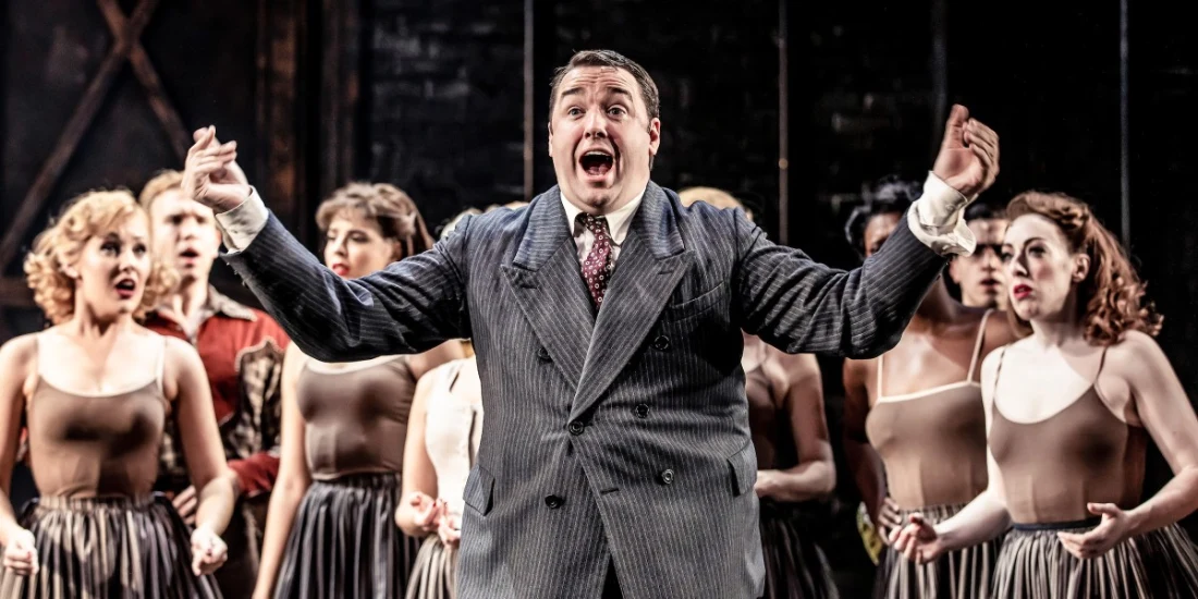 Photo credit: Jason Manford in Curtains (Richard Davenport)