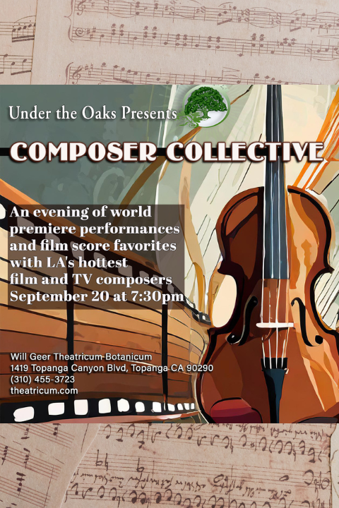 Under the Oaks Presents Composer Collective show poster