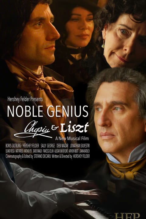 Hershey Felder, LIVE with NOBLE GENIUS, Chopin & Liszt - THEATRICAL WORLD PREMIERE and concert