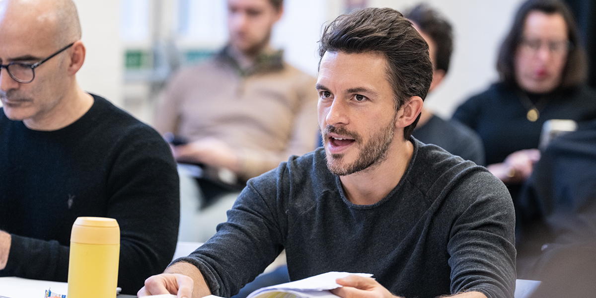 First Look: Jonathan Bailey In Rehearsals For 'richard Ii' 