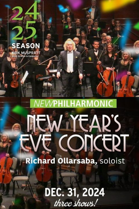 New Philharmonic: New Year’s Eve Concert show poster