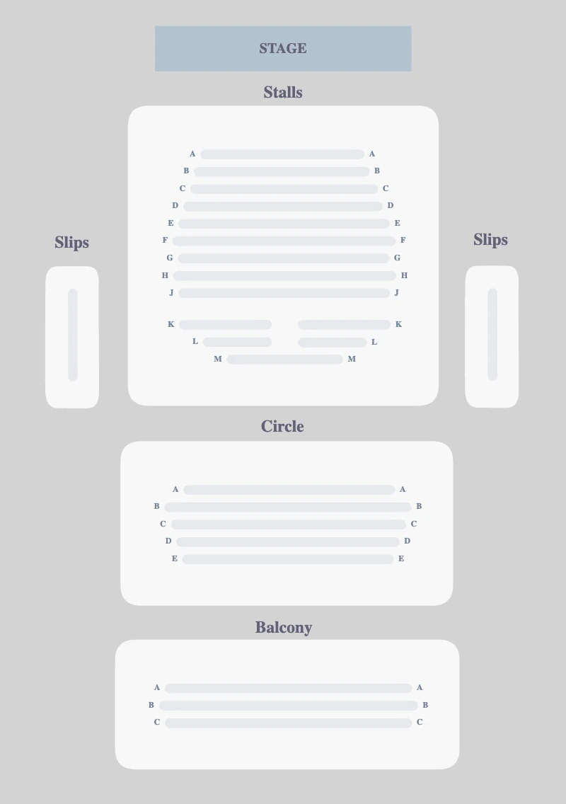 Royal Court seating plan