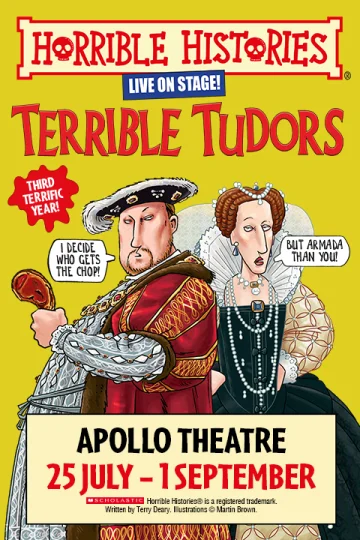 Horrible Histories – Terrible Tudors Tickets