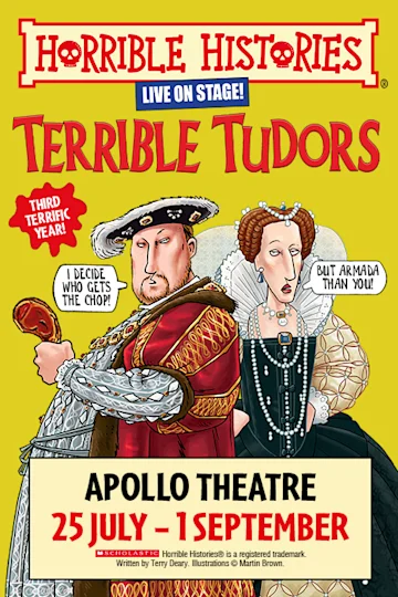 Horrible Histories – Terrible Tudors Tickets