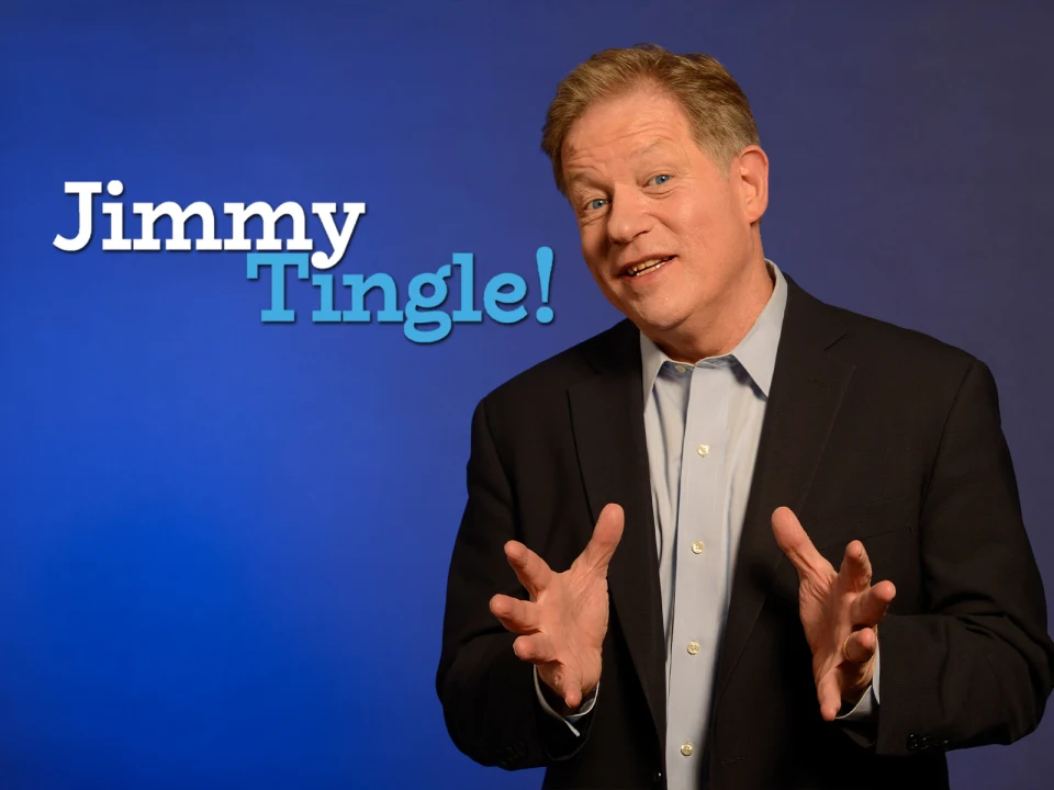 Production shot of Jimmy Tingle: Humor and Hope for Humanity in New York.
