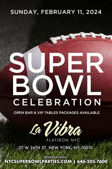 Super Bowl Watch Party in Nomad Tickets