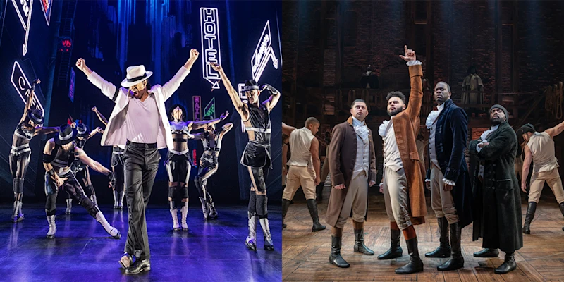 The creative genius duo: MJ The Musical and Hamilton