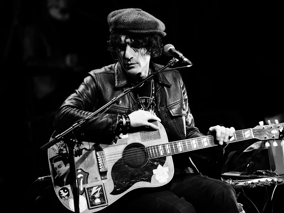 Photo of Jesse Malin in Meet Me at the End of the World at The Public Theater.