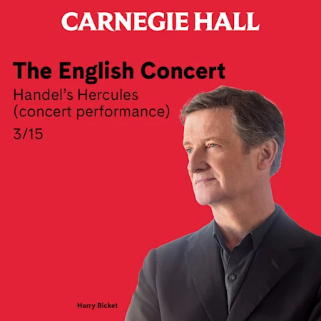 The English Concert: Handel’s Hercules (concert performance)