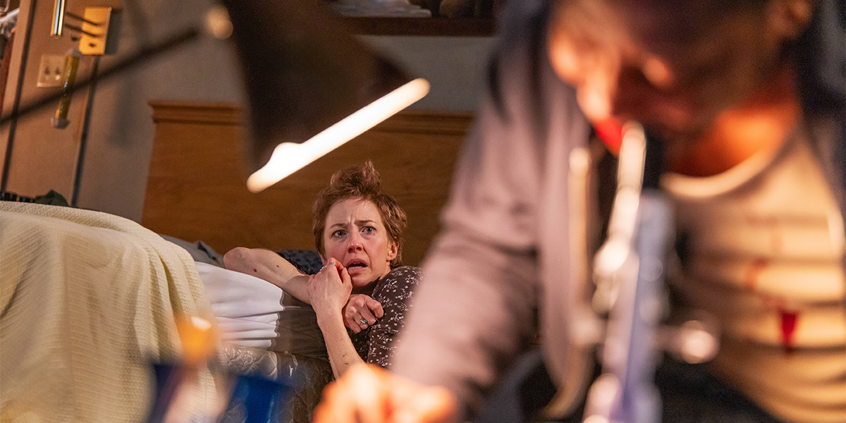 See photos of Carrie Coon, Namir Smallwood in 'Bug' on Broadway