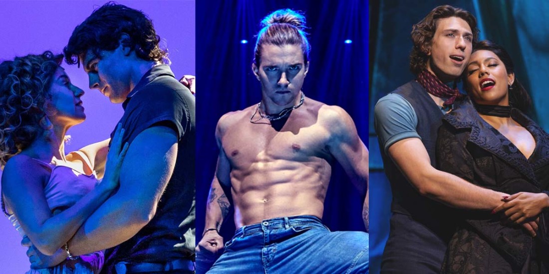 Photo credit: Dirty Dancing, Magic Mike Live and Moulin Rouge! The Musical (Photos courtesy of productions)