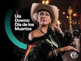 Production photo of Lila Downs: Día de los Muertos in Chicago.