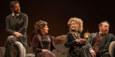 Photo credit: Previous cast of Leopoldstadt (Photo by Marc Brenner)