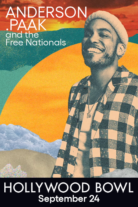 Anderson .Paak and the Free Nationalswith Orchestra show poster