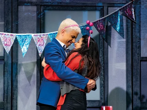Production shot of Everybody's Talking About Jamie in San Francisco