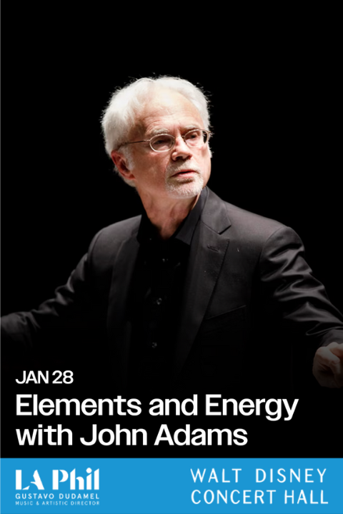 Elements and Energy with John Adams show poster