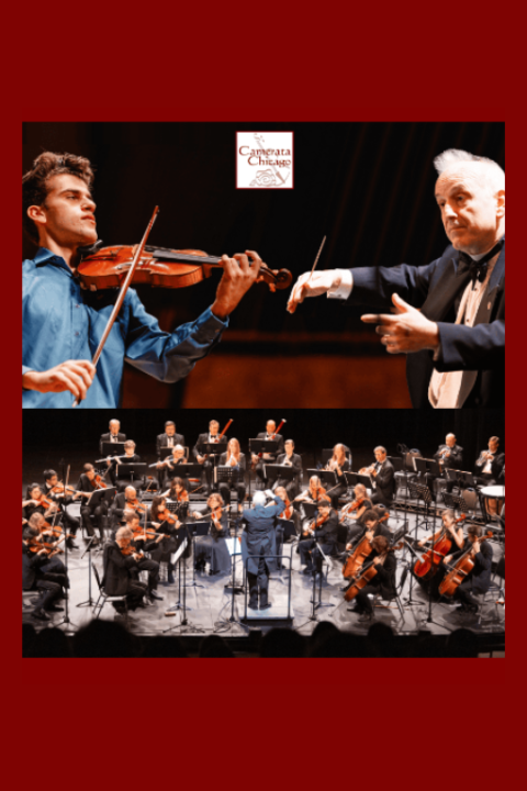 Guido Sant'Anna performs the Brahms Violin Concerto in Chicago