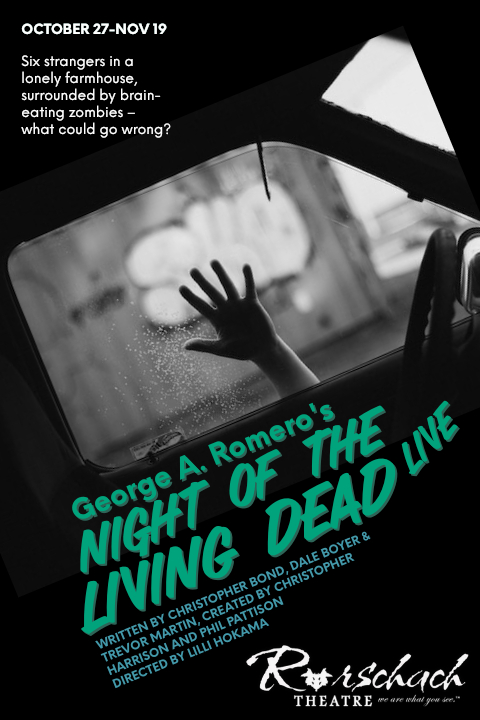 Night of the Living Dead show poster