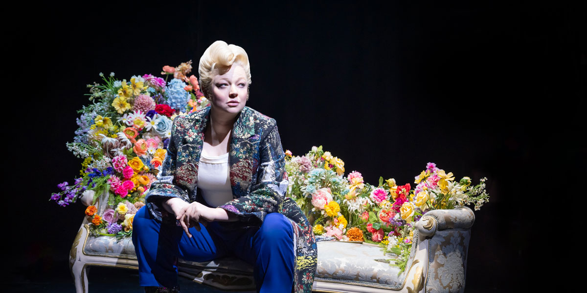 Sarah Snook in The Picture of Dorian Gray - Photo by Marc Brenner