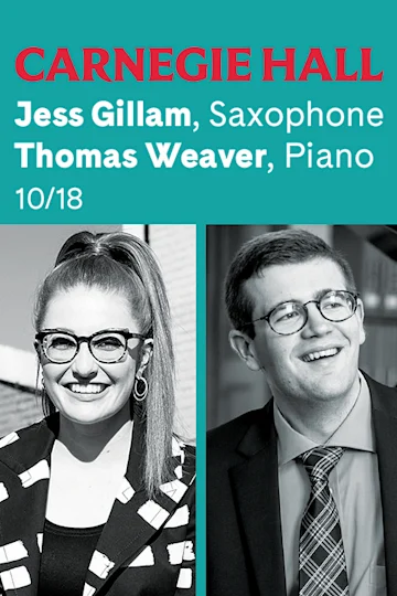 Jess Gillam, Saxophone - Thomas Weaver, Piano tickets
