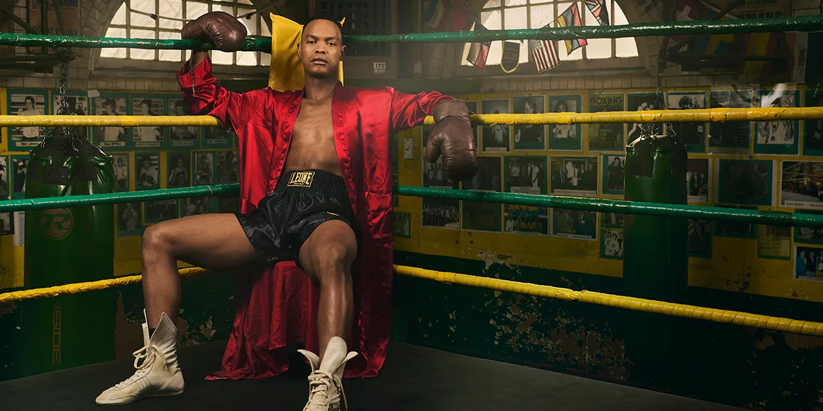 Banner image for Johannes Radebe on starring in 'Kinky Boots'