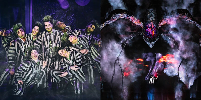 The scene-stealing monsters duo: Beetlejuice and Stranger Things: The First Shadow