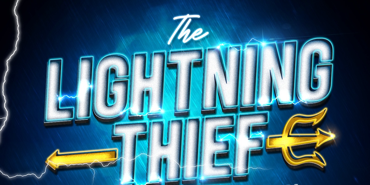 The Lightning Thief logo - LT - 1200