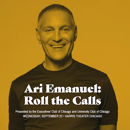 Ari Emanuel: Roll the Calls - Book Tour