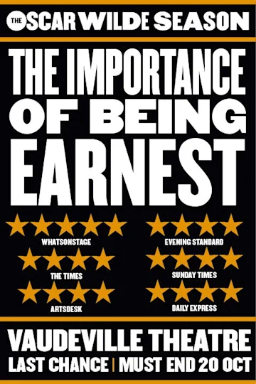 The Importance of Being Earnest Tickets