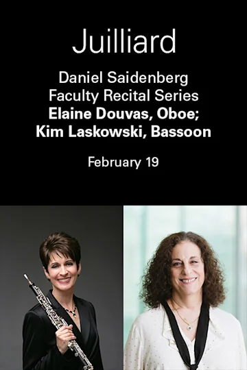 Daniel Saidenberg Faculty Recital Series | Elaine Douvas, Oboe; Kim Laskowski, Bassoon Tickets