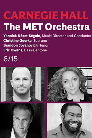 The MET Orchestra Tickets