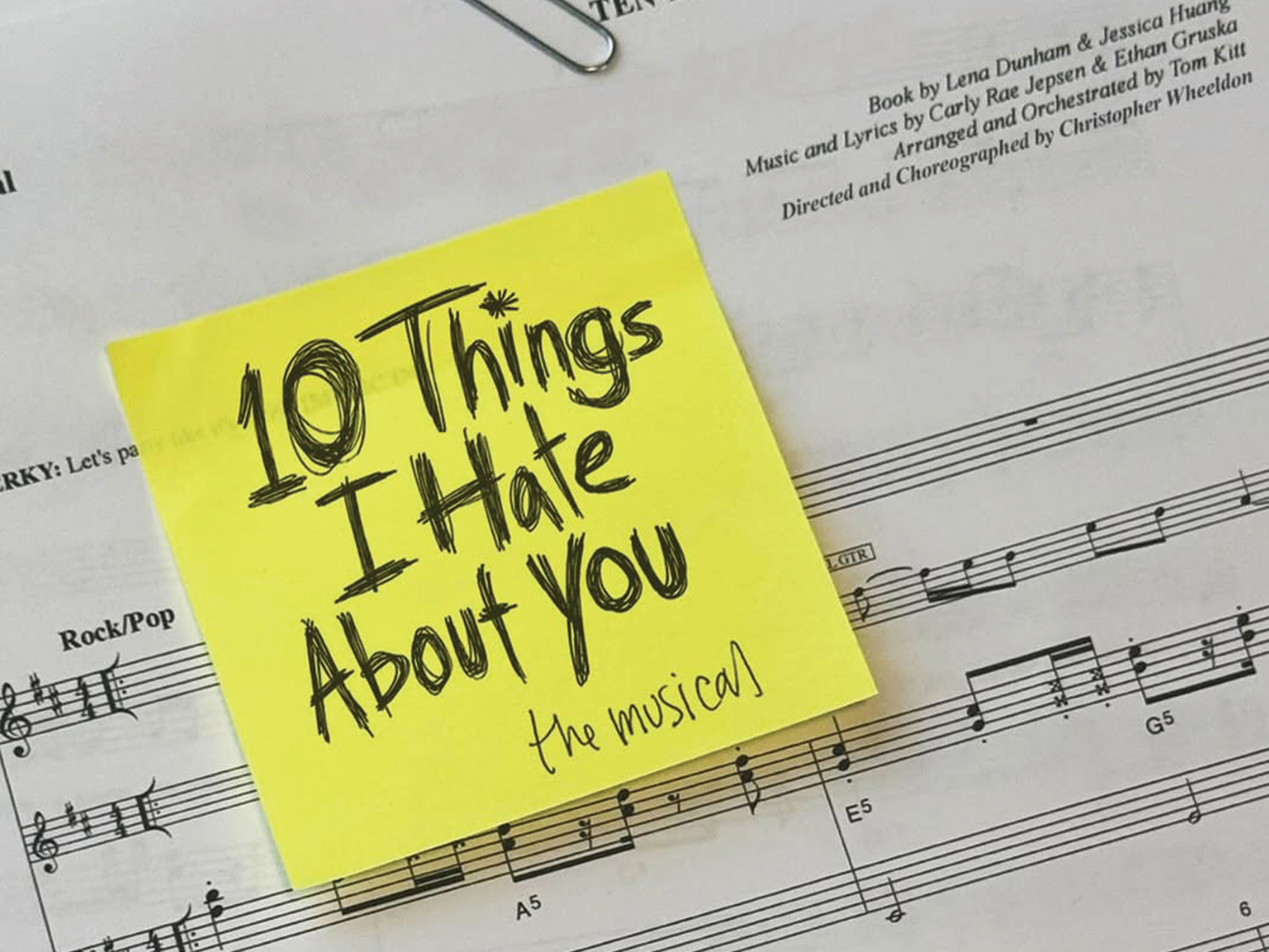 10 Things I Hate About You on Broadway tickets New