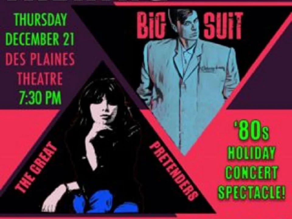 80’S HOLIDAY CONCERT SPECTACLE: BIG SUIT AND THE GREAT PRETENDERS: What to expect - 1