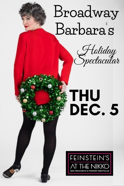 Broadway Barbara's Holiday Spectacular show poster